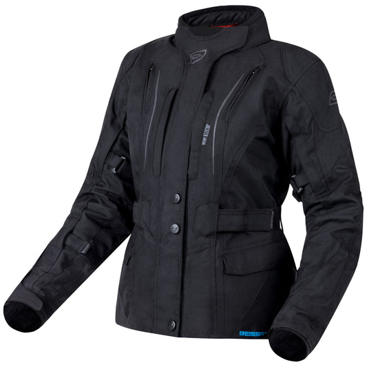 Ozone Tour Sahara Ladies Textile Jacket - Black by Ozone - clearance motorcycle jacket