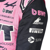 BWT, Pirelli and sleeve sponsor details on Pierre Gasly’s 2026 Alpine F1 race suit – Dash Racegear.