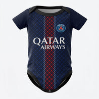 25/26 PSG Baby Bodysuit front view baby onesie by Dash Racegear