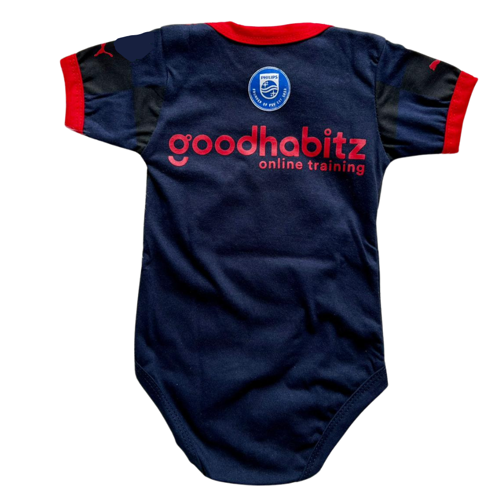 PSV Away soccer jersey baby romper 22/23 - baby romper image 2