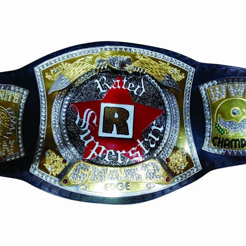 WWE Edge R Rated Championship Inspired Title Belt - 1 | Dash Racegear