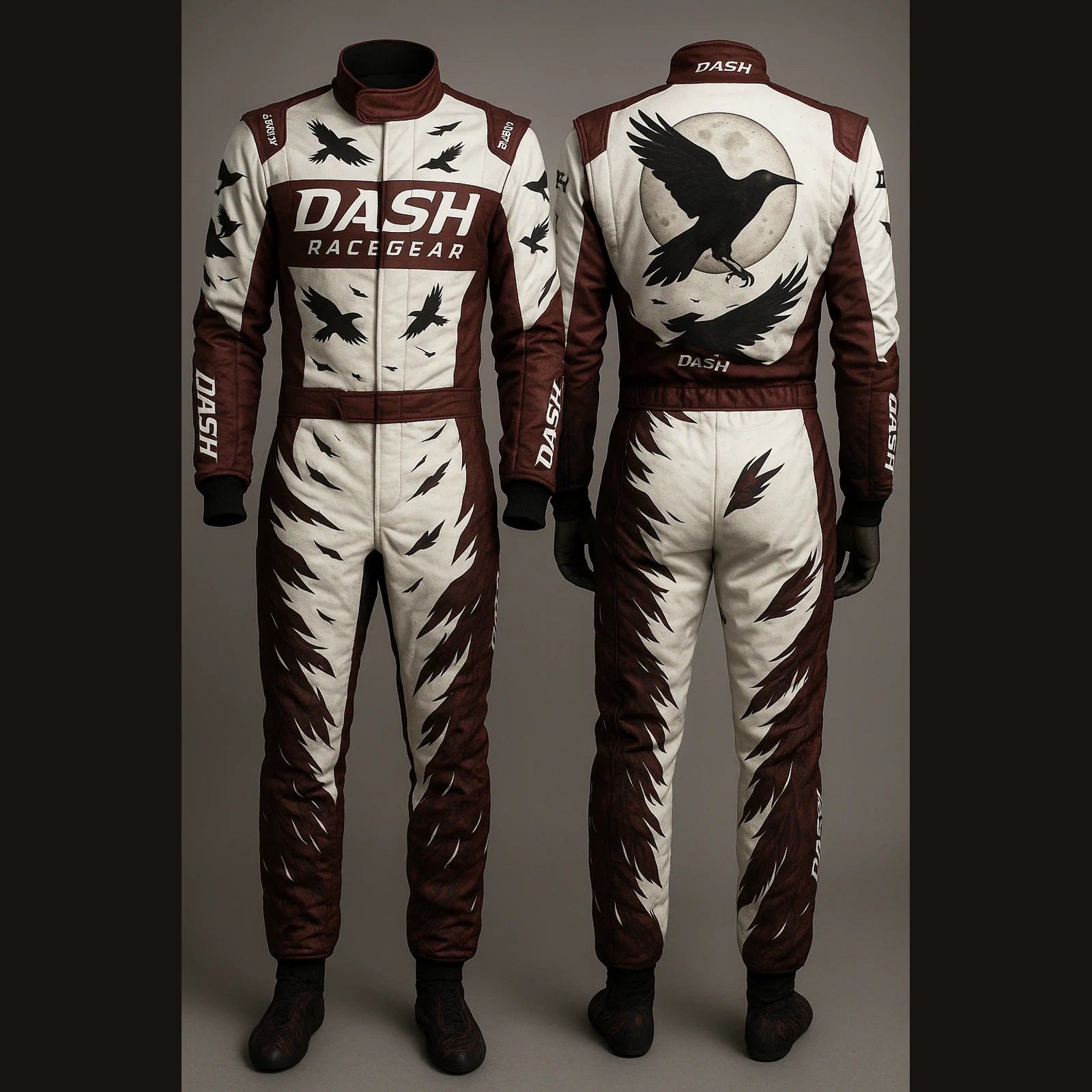 Raven Moon Halloween Race Suit by Dash Racegear, product gallery view 1 of 2