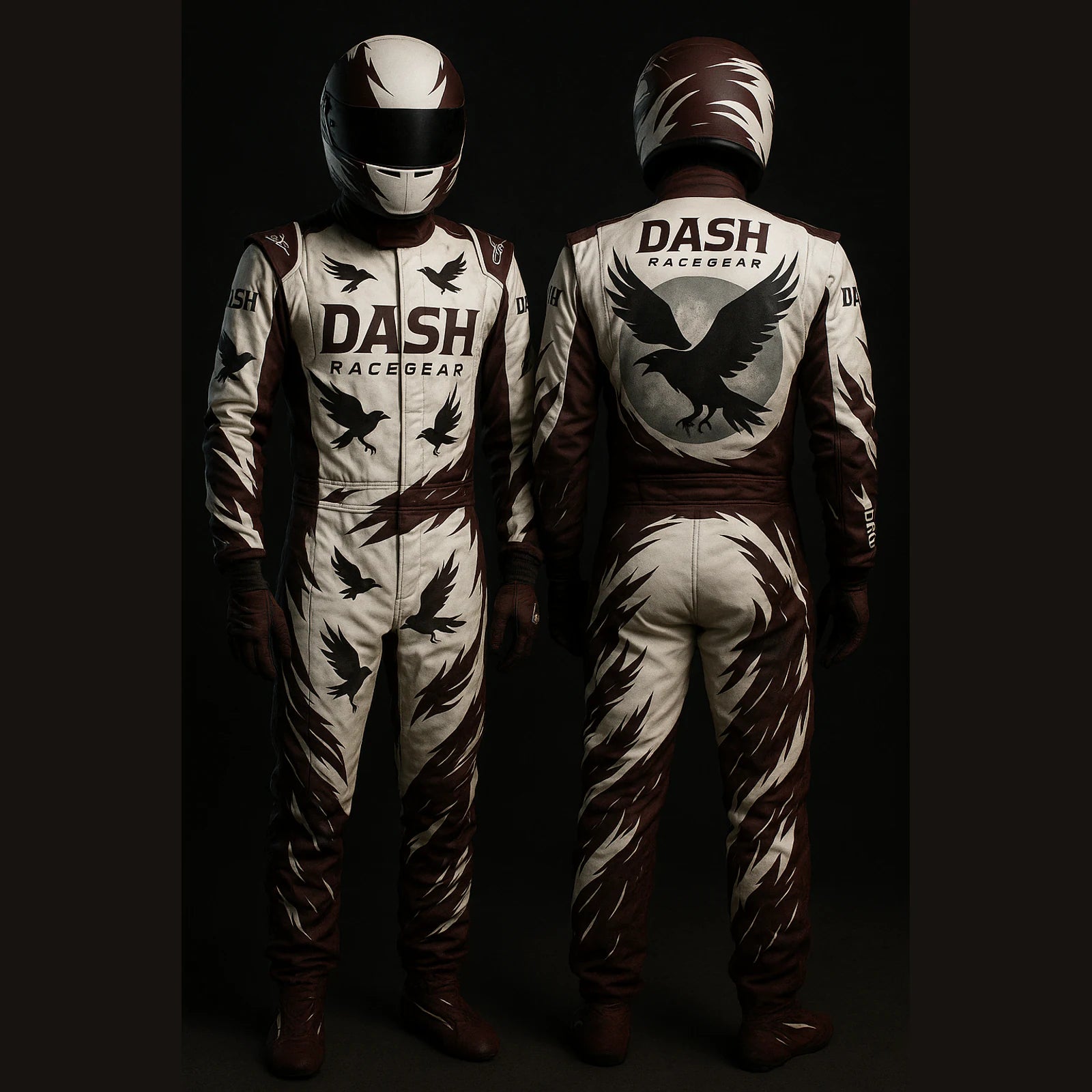 Raven Moon Halloween Race Suit by Dash Racegear, product gallery view 2 of 2