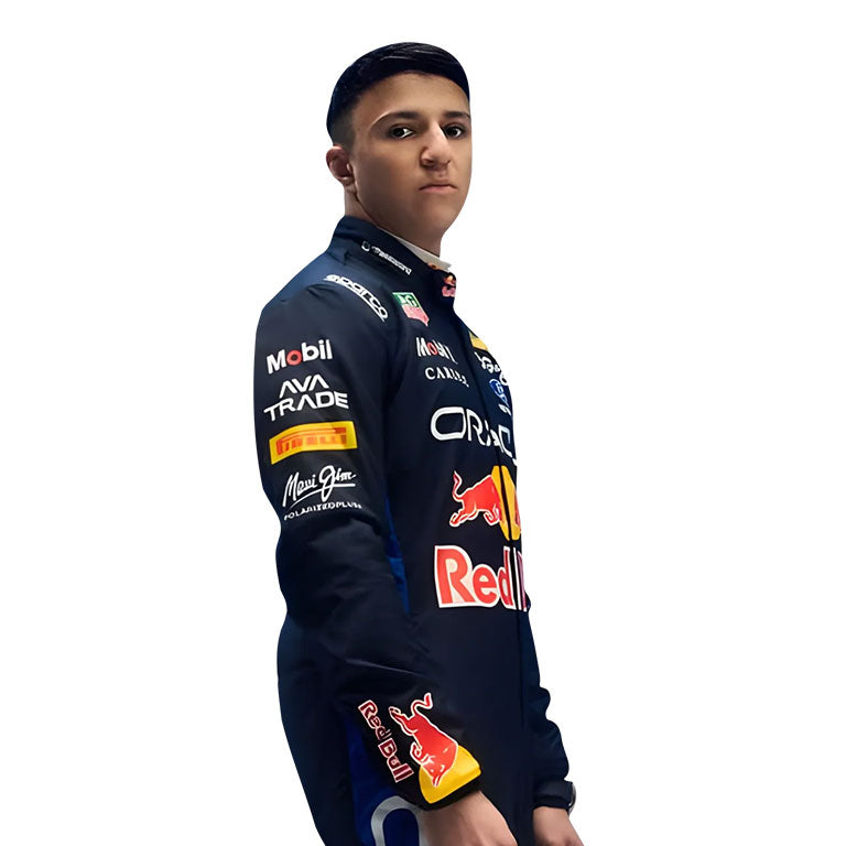 Official Isack Hadjar 2026 Red Bull Racing Suit Replica Dash Racegear product image 3