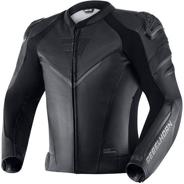 Rebelhorn Fighter Leather Jacket - Black by Rebelhorn - clearance motorcycle jacket