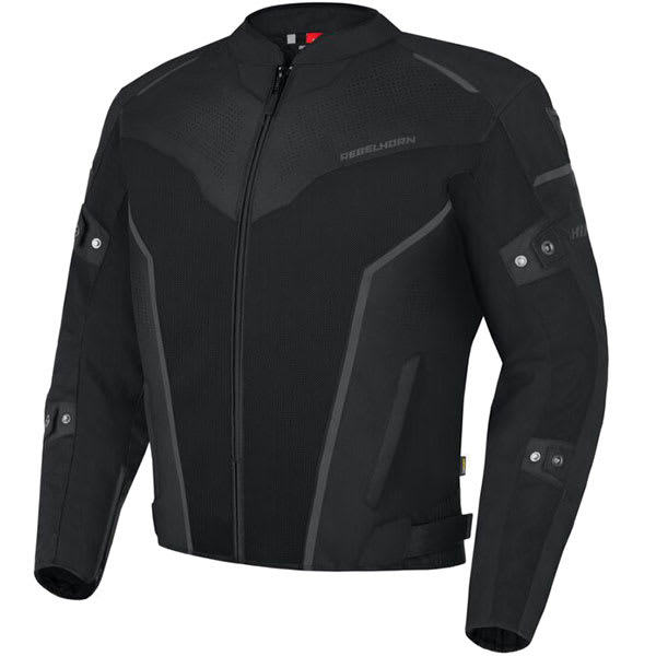 Rebelhorn Hiflow IV Textile Jacket - Black by Rebelhorn - clearance motorcycle jacket