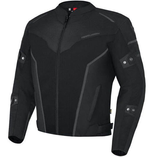 Rebelhorn Hiflow IV Textile Jacket - Black by Rebelhorn - clearance motorcycle jacket