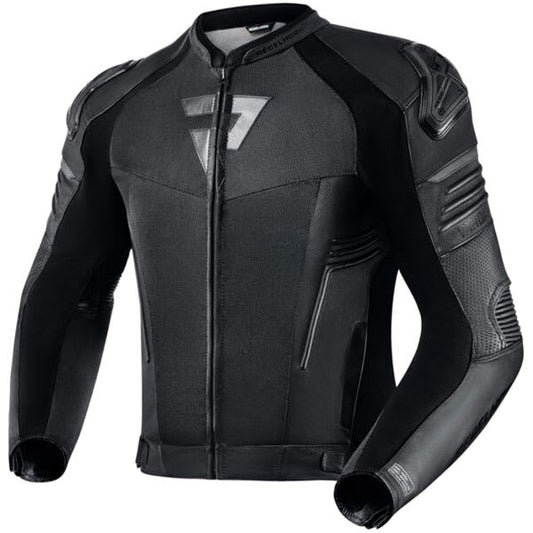 Rebelhorn Vandal Leather Jacket - Air Black by Rebelhorn - clearance motorcycle jacket