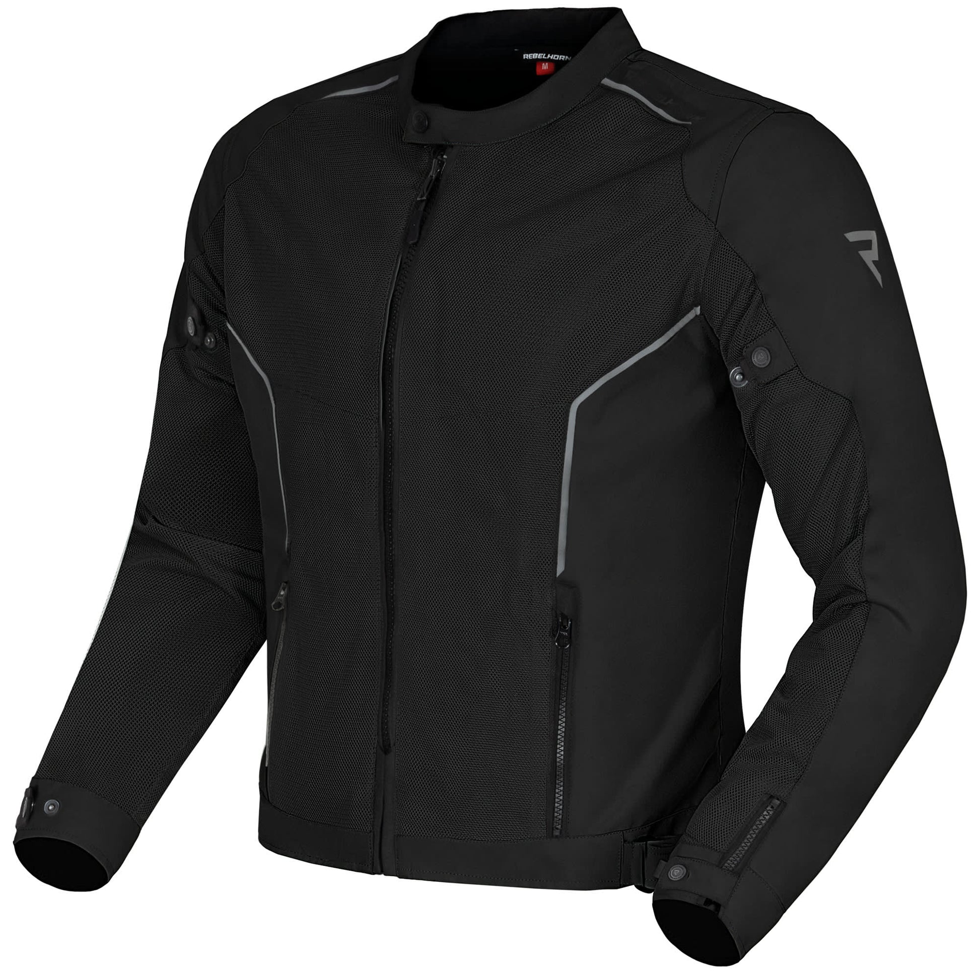 Rebelhorn Wave Textile Jacket - Black by Rebelhorn - clearance motorcycle jacket