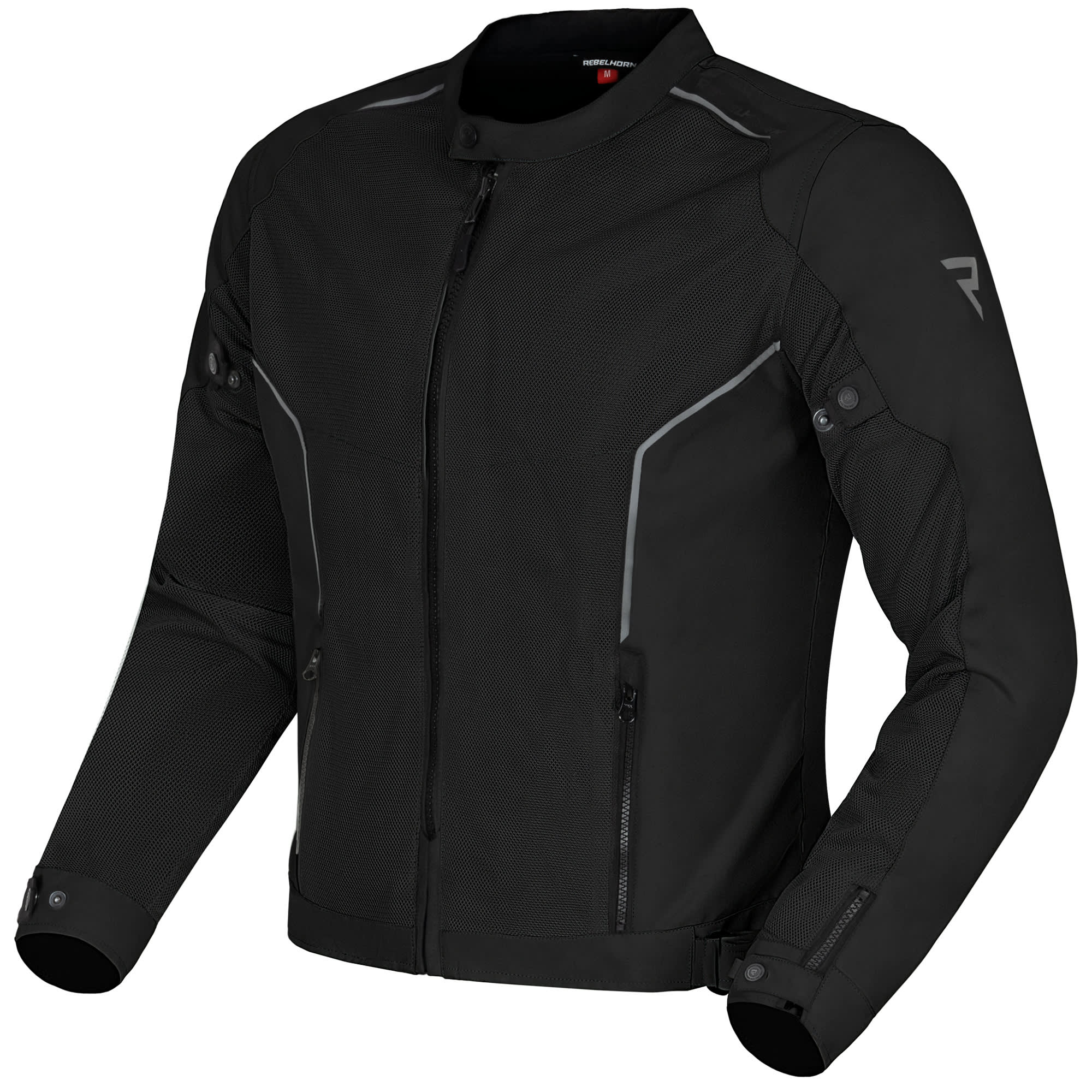 Rebelhorn Wave Textile Jacket - Black by Rebelhorn - clearance motorcycle jacket