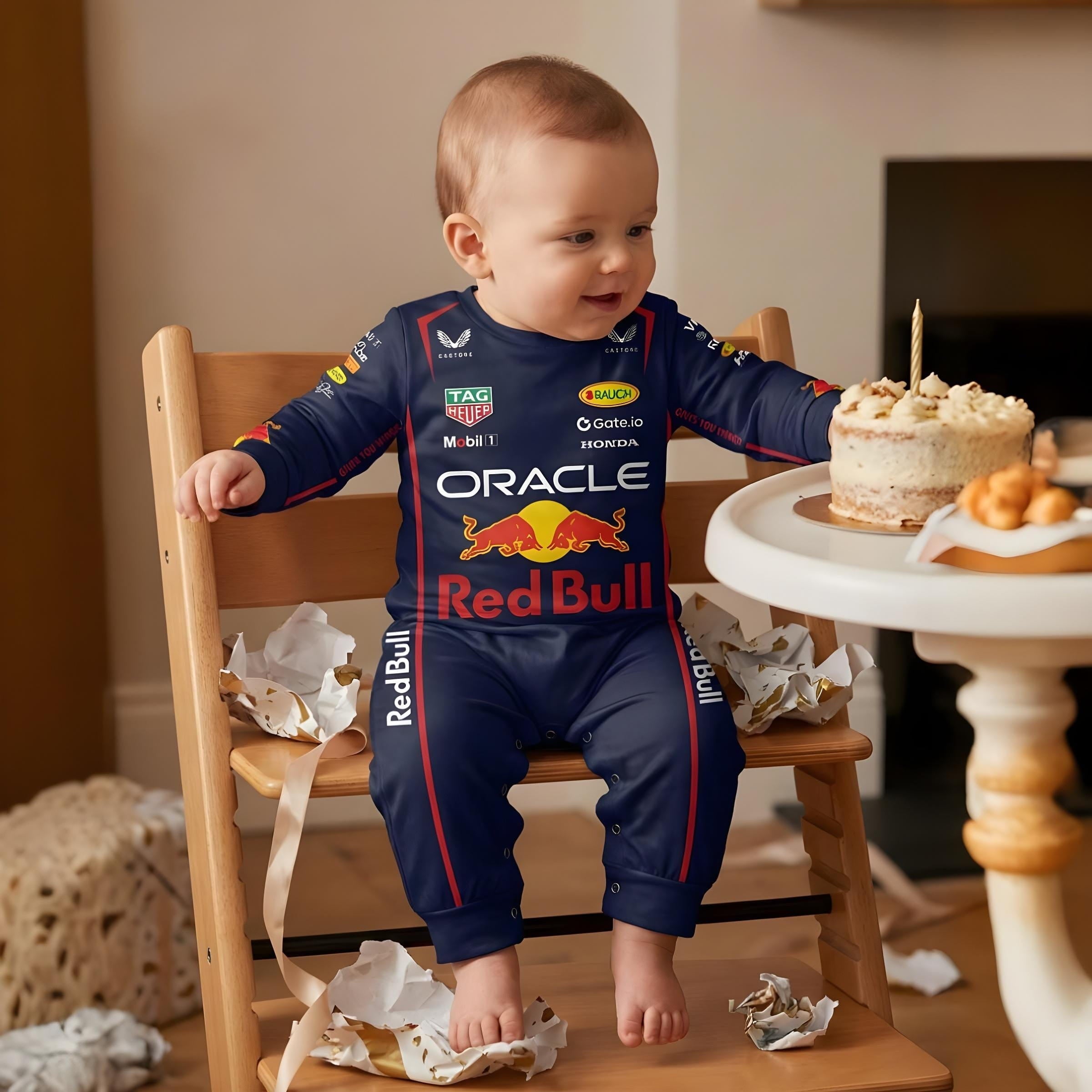Red Bull Longsleeve Jumpsuit 2025 product detail image 4