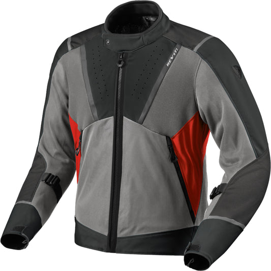 Rev'it Airwave 4 Textile Jacket - Anthracite / Red by Rev'it - clearance motorcycle jacket