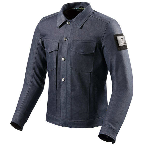 Rev'it Crosby Textile Jacket - Medium Blue by Rev'it - clearance motorcycle jacket