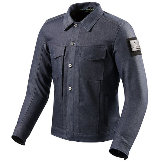 Rev'it Crosby Textile Jacket - Medium Blue by Rev'it - clearance motorcycle jacket