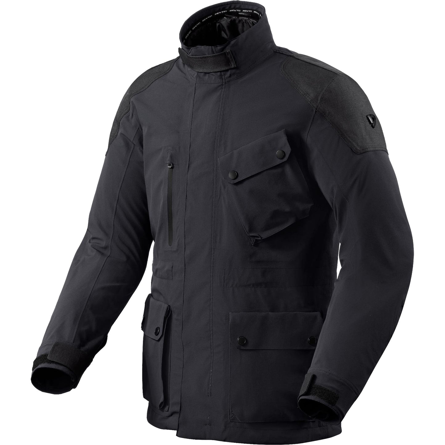 Rev'it Denver H2O Textile Jacket - Black by Rev'it - clearance motorcycle jacket