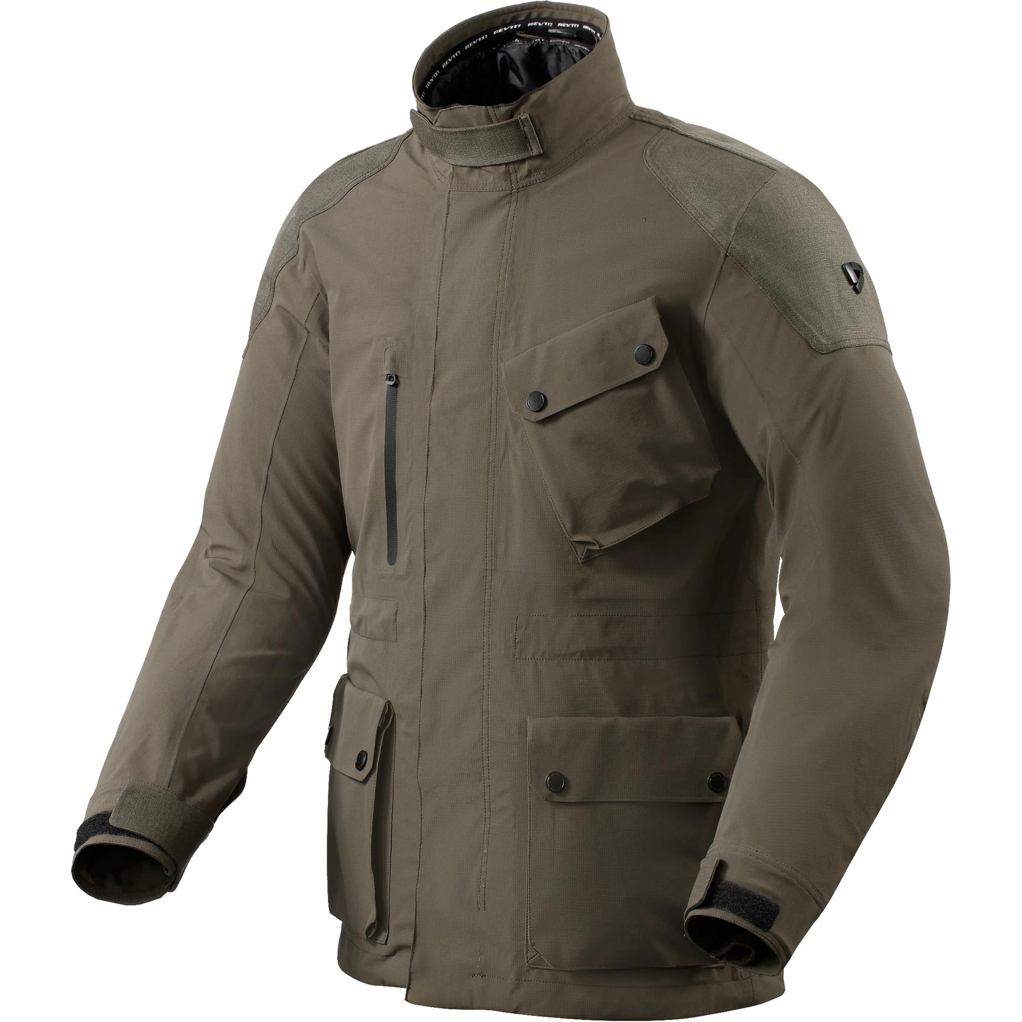 Rev'it Denver H2O Textile Jacket - Dark Green by Rev'it - clearance motorcycle jacket