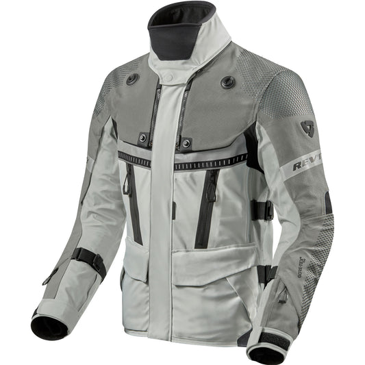 Rev'it Dominator 3 Gore-Tex Textile Jacket - Silver / Anthracite by Rev'it - clearance motorcycle jacket