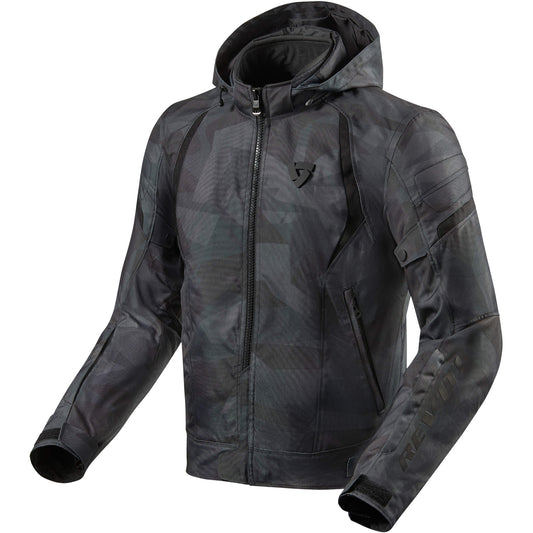 Rev'it Flare 2 Textile Jacket - Camo Black / Grey by Rev'it - clearance motorcycle jacket