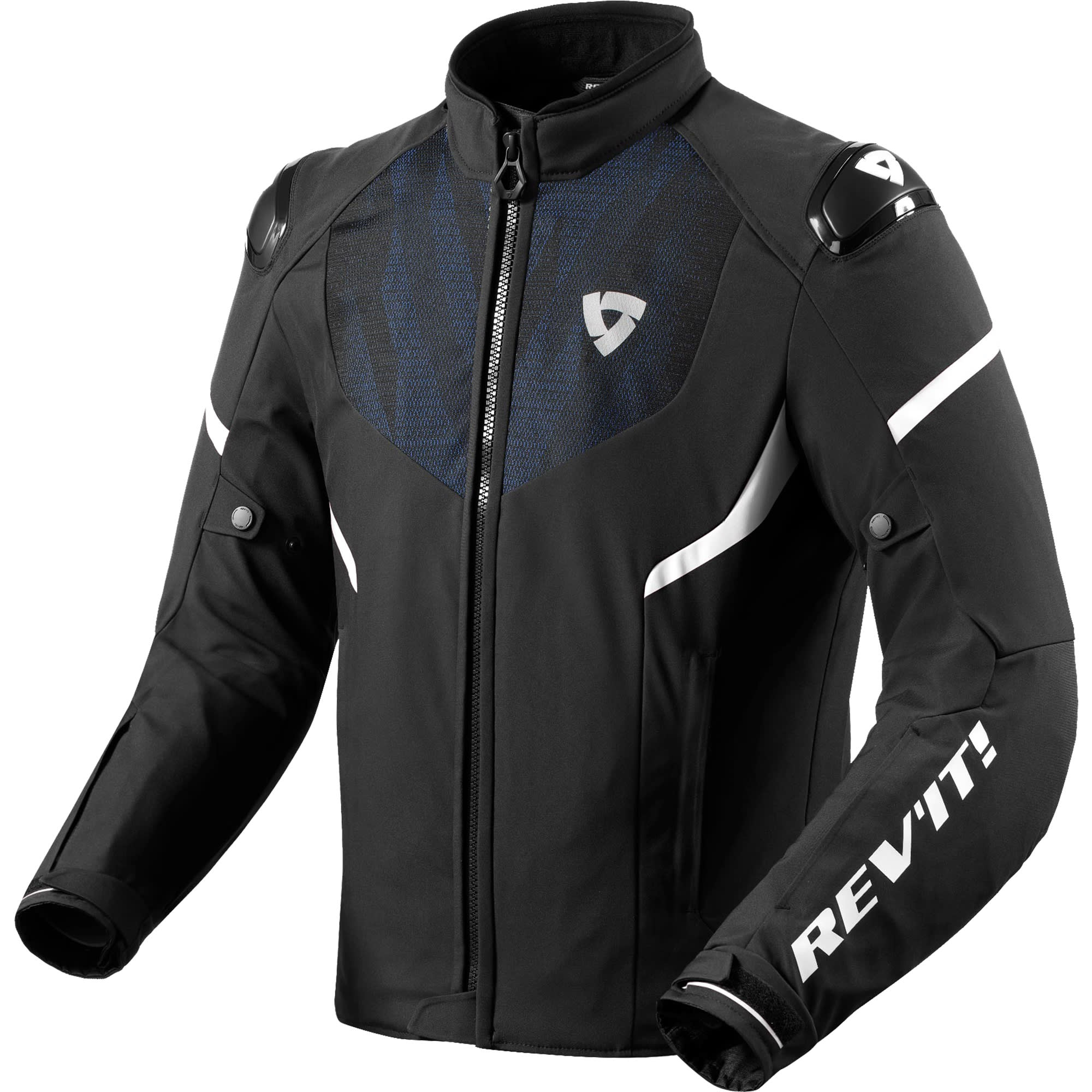 Rev'it Hyperspeed 2 H2O Textile Jacket - Black / Blue by Rev'it - clearance motorcycle jacket