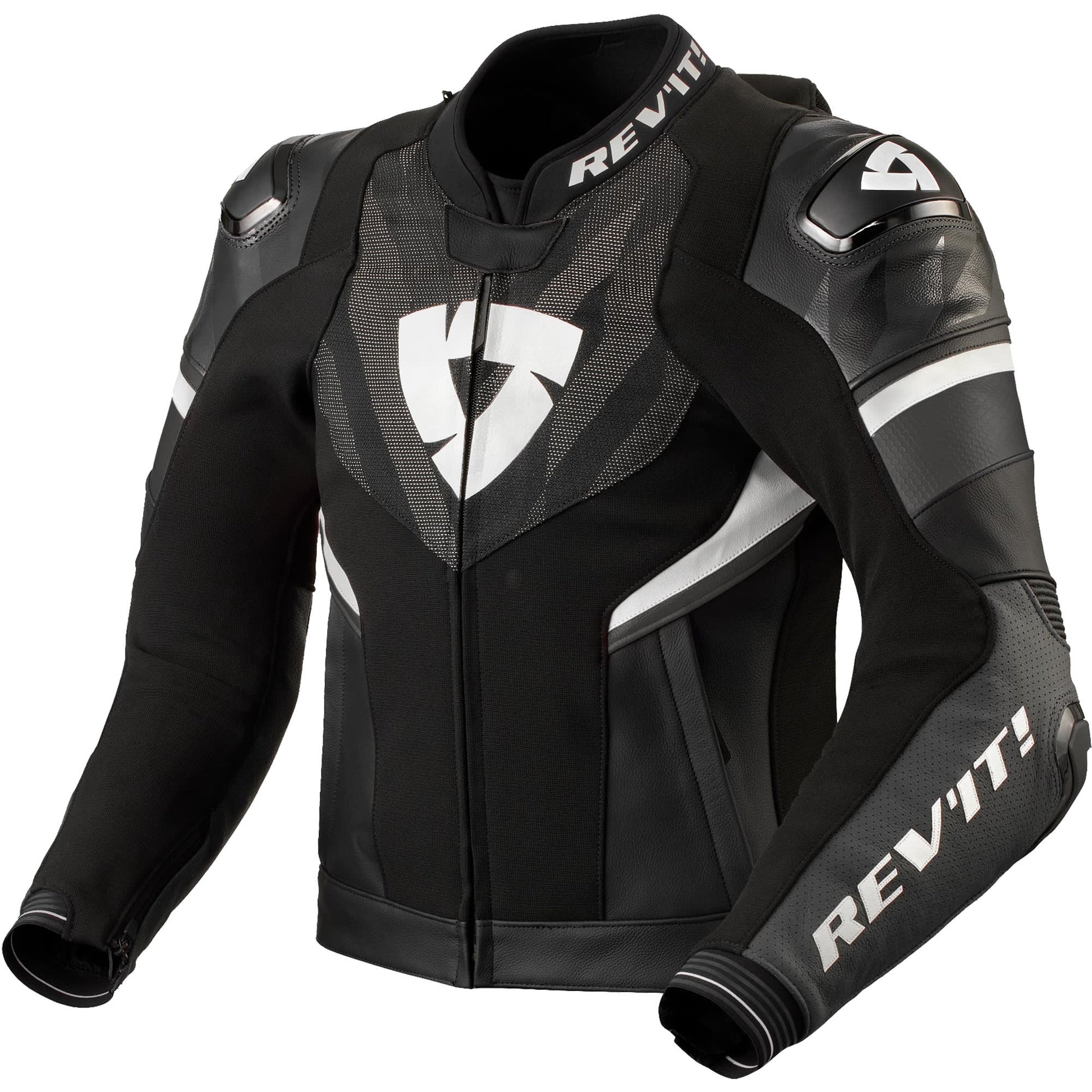 Rev'it Hyperspeed 2 Pro Leather Jacket - Black / Anthracite by Rev'it - clearance motorcycle jacket