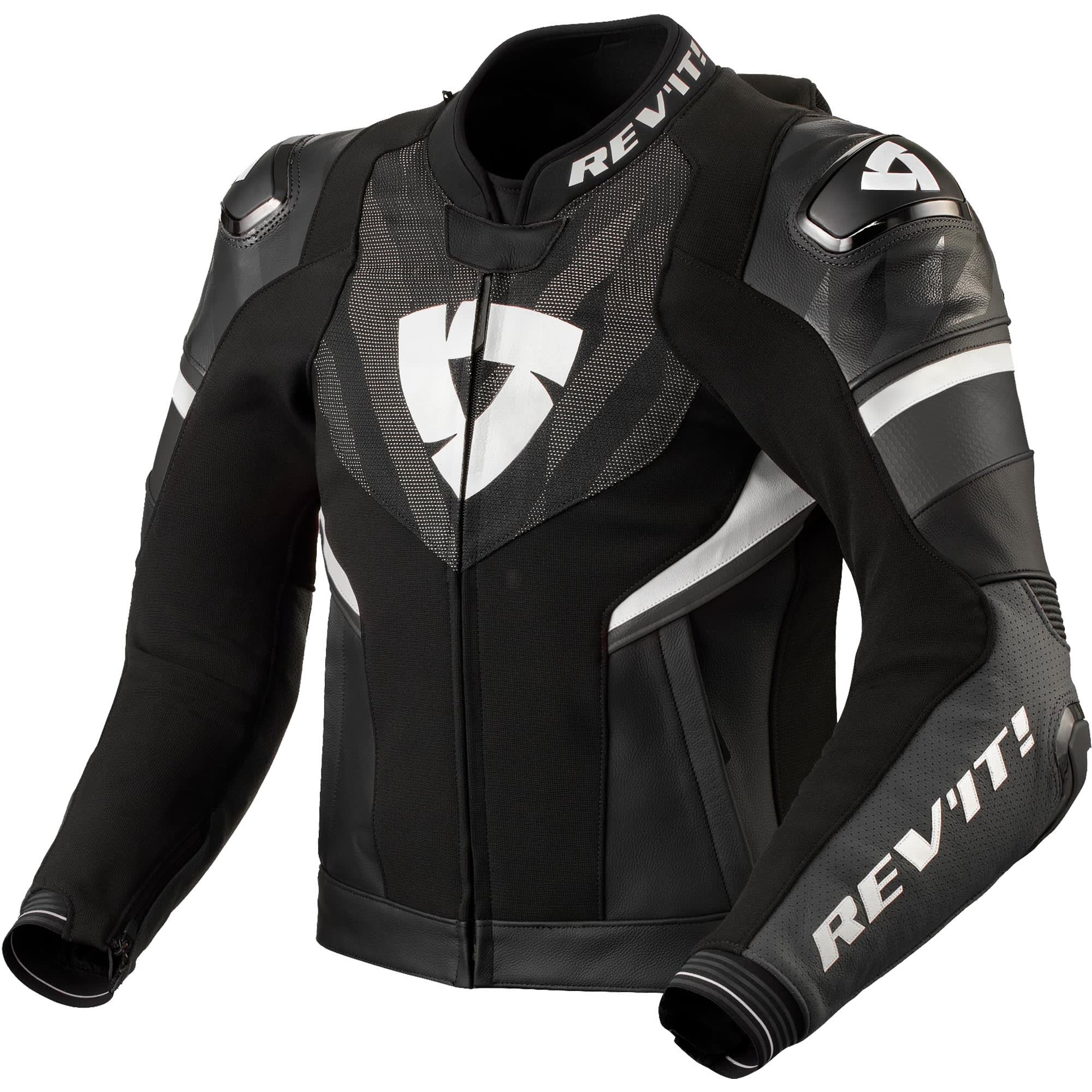 Rev'it Hyperspeed 2 Pro Leather Jacket - Black / Anthracite by Rev'it - clearance motorcycle jacket