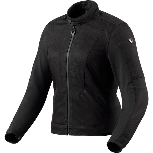 Rev'it Ladies Elin Textile Jacket - Black by Rev'it - clearance motorcycle jacket
