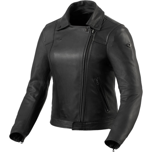 Rev'it Ladies Liv Leather Jacket - Black by Rev'it - clearance motorcycle jacket