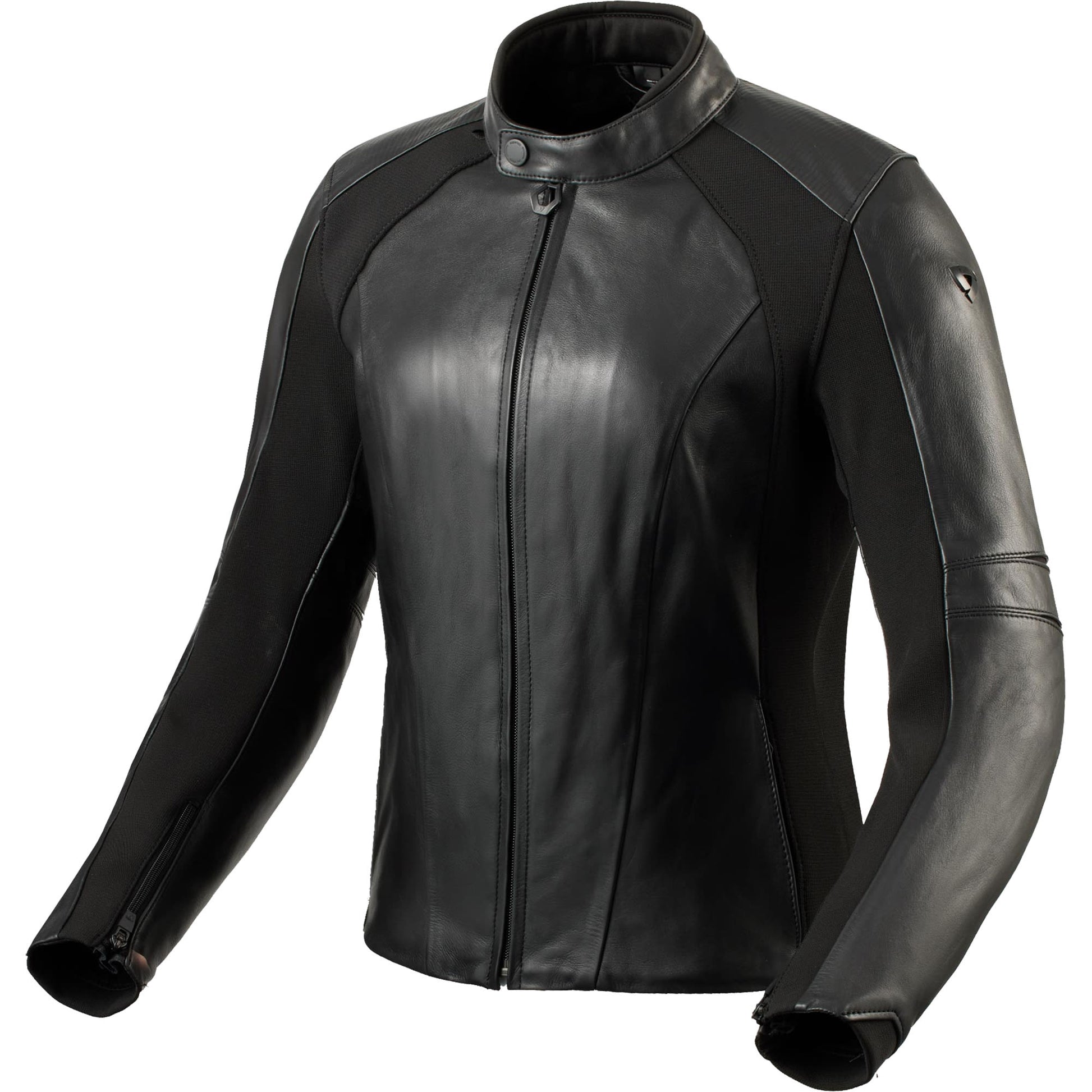 Rev'it Ladies Maci Leather Jacket - Black by Rev'it - clearance motorcycle jacket