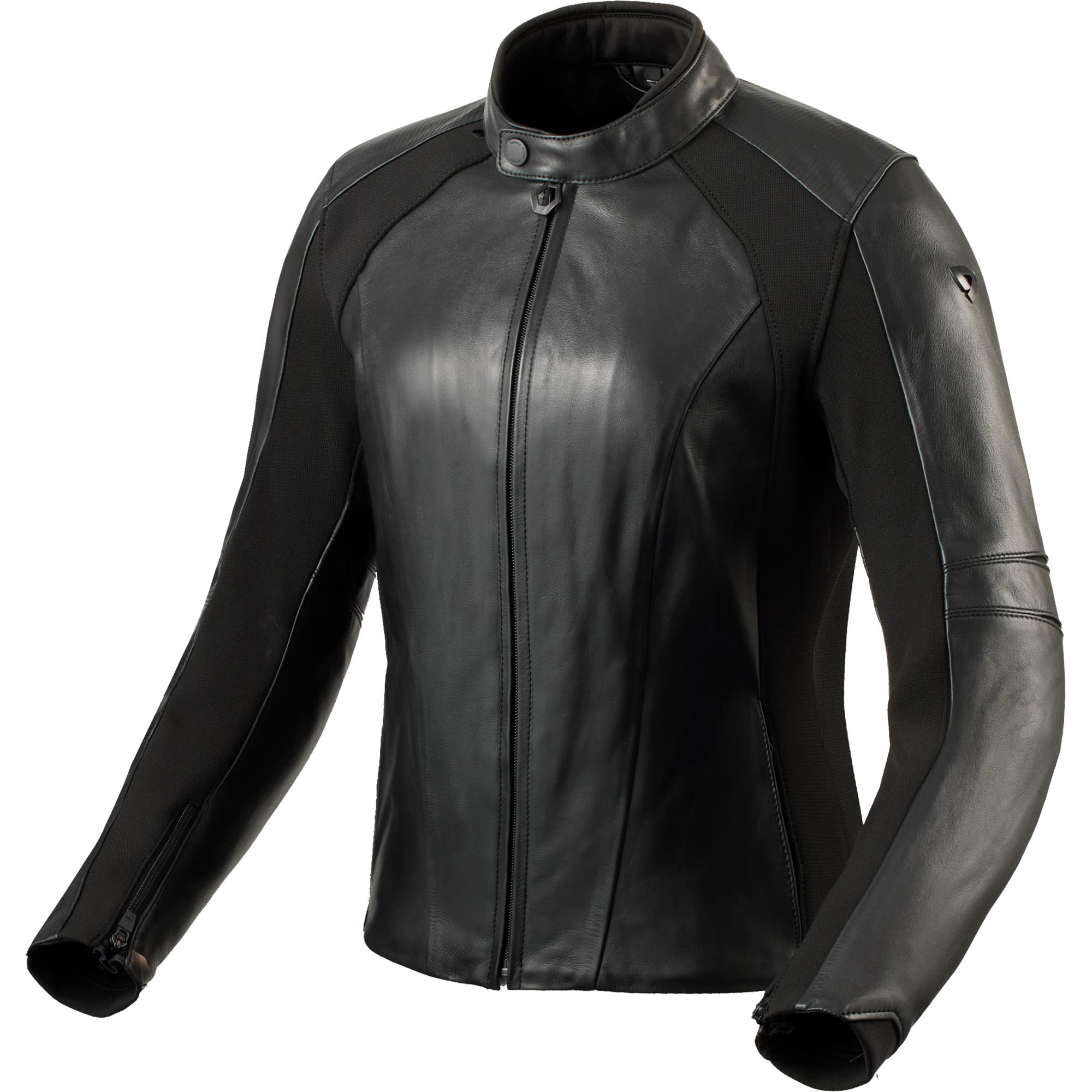 Rev'it Ladies Maci Leather Jacket - Black by Rev'it - clearance motorcycle jacket