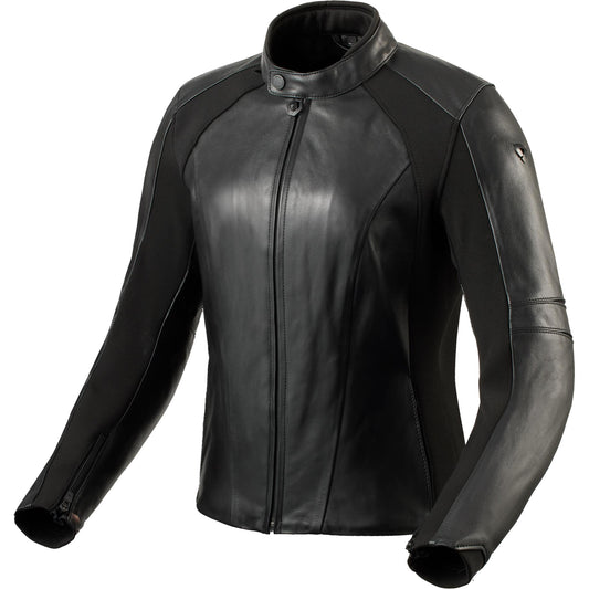 Rev'it Ladies Maci Leather Jacket - Black by Rev'it - clearance motorcycle jacket