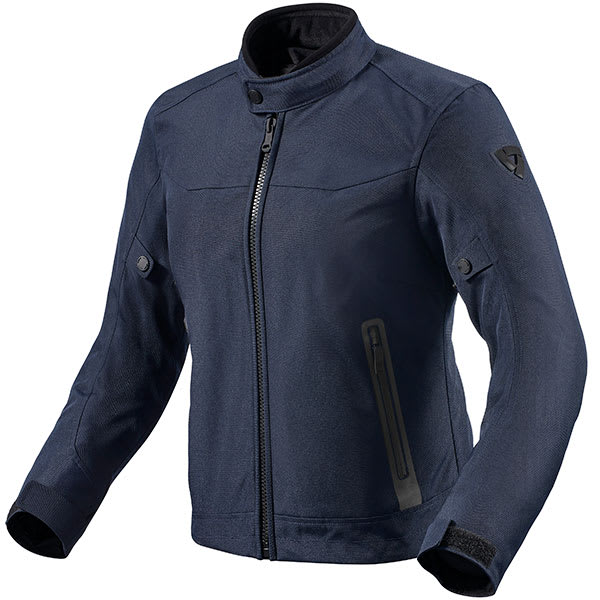 Rev'it Ladies Shade H2O Textile Jacket - Blue by Rev'it - clearance motorcycle jacket