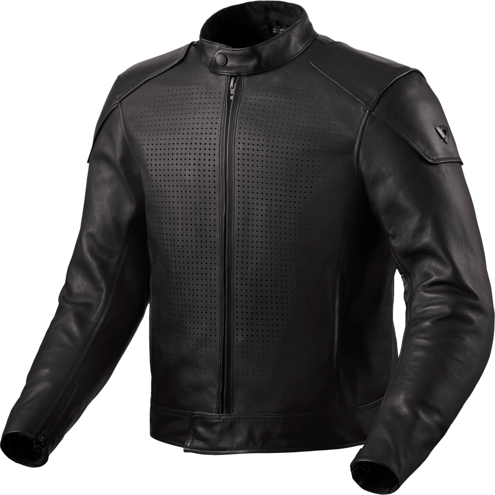 Rev'it Morgan Leather Jacket - Black by Rev'it - clearance motorcycle jacket