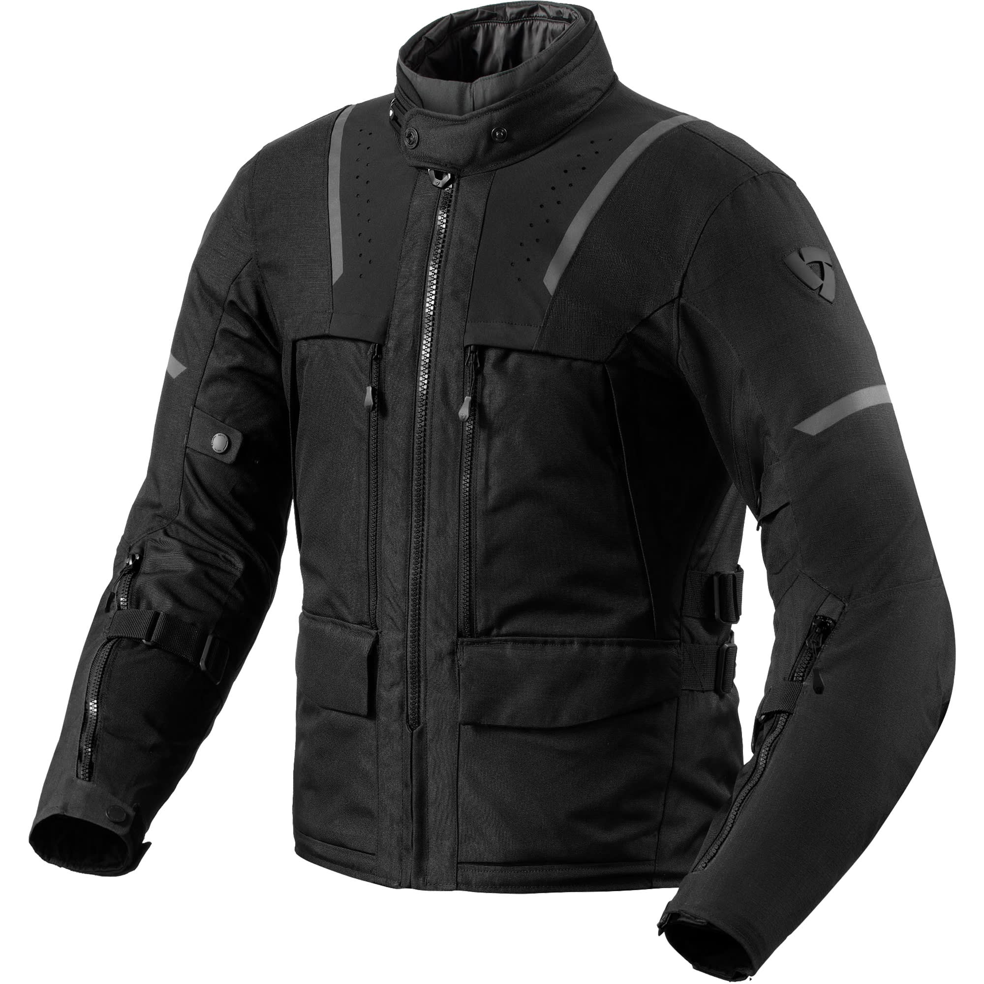 Rev'it Offtrack 2 H2O Textile Jacket - Black / Black by Rev'it - clearance motorcycle jacket