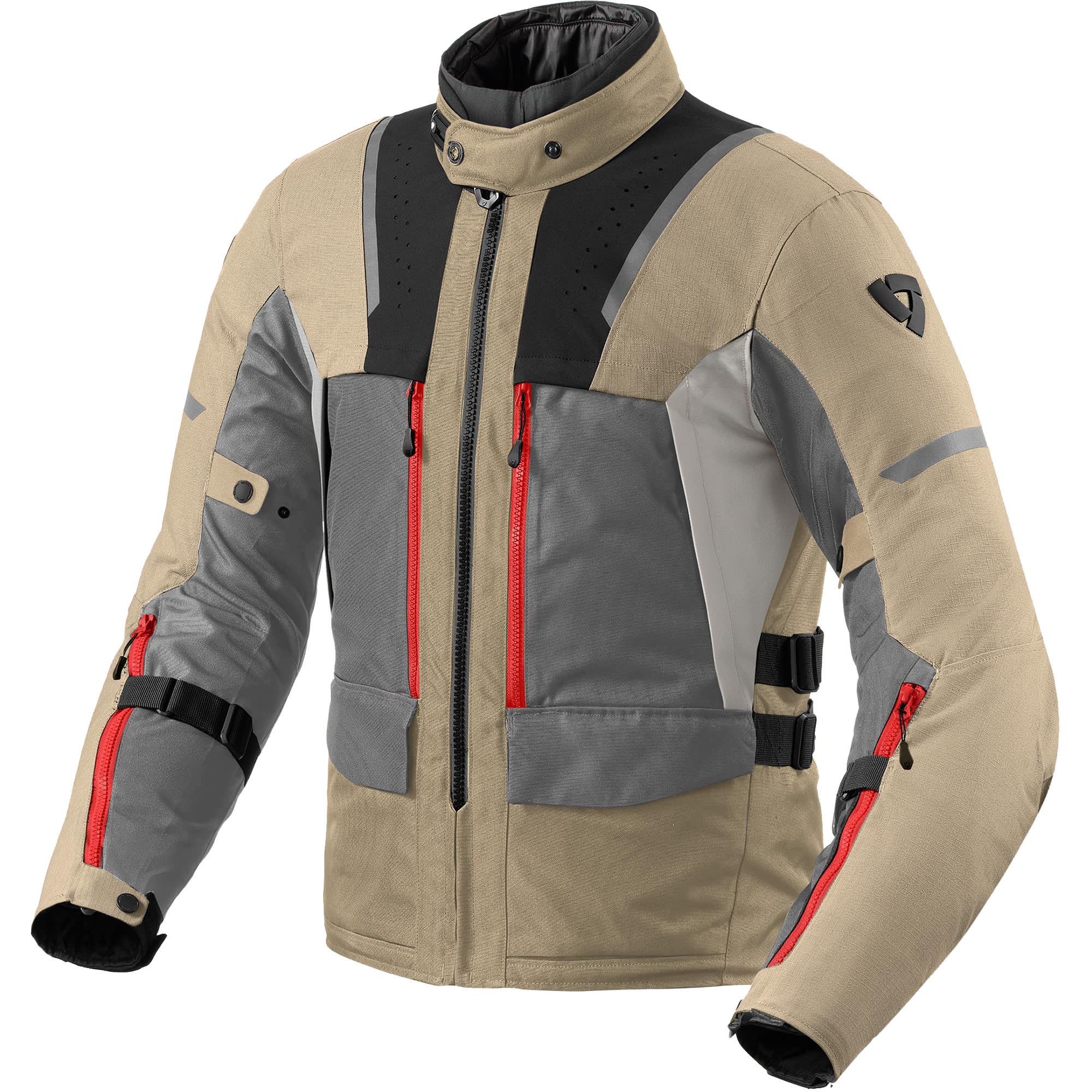 Rev'it Offtrack 2 H2O Textile Jacket - Sand / Grey by Rev'it - clearance motorcycle jacket