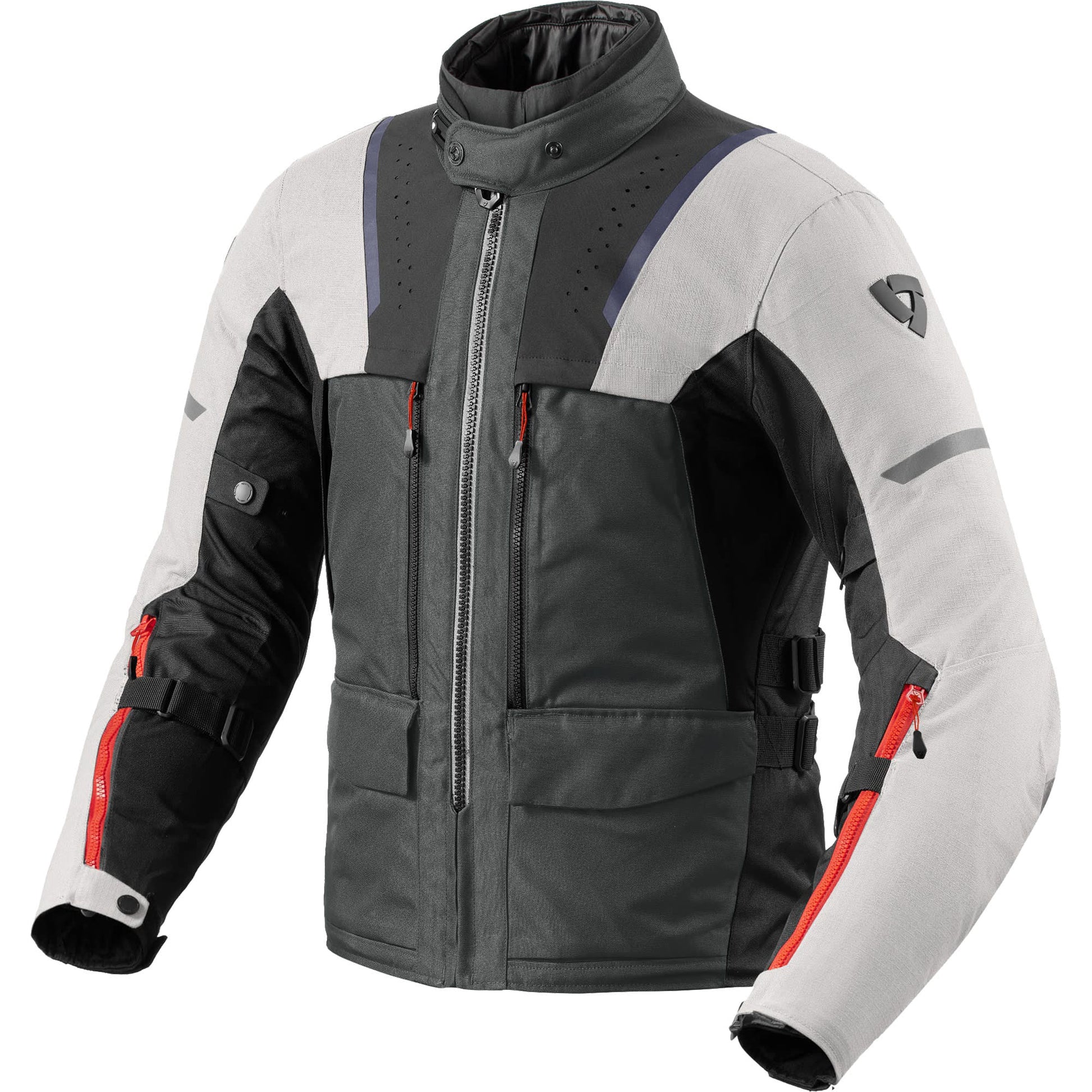 Rev'it Offtrack 2 H2O Textile Jacket - Silver / Anthracite by Rev'it - clearance motorcycle jacket