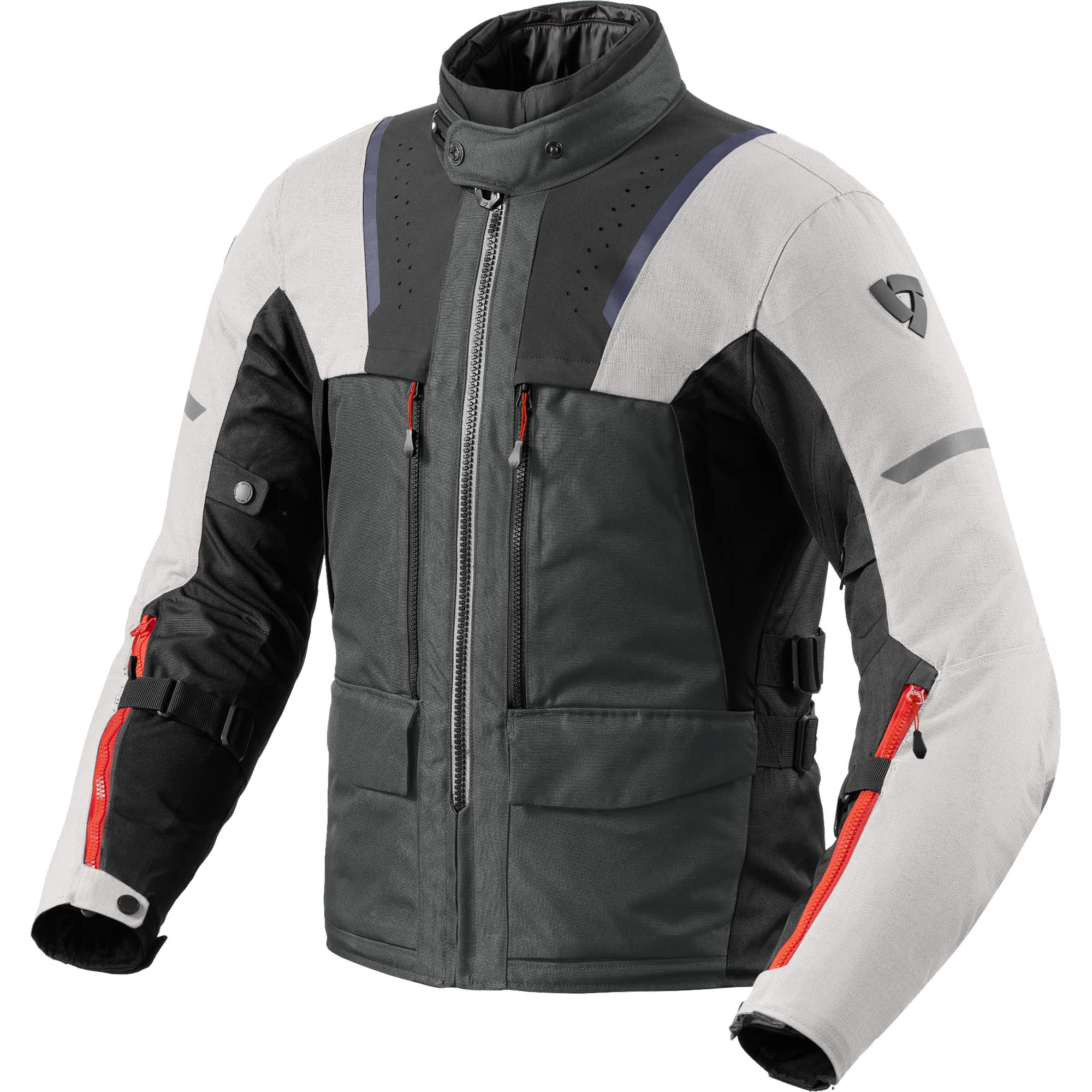Rev'it Offtrack 2 H2O Textile Jacket - Silver / Anthracite by Rev'it - clearance motorcycle jacket