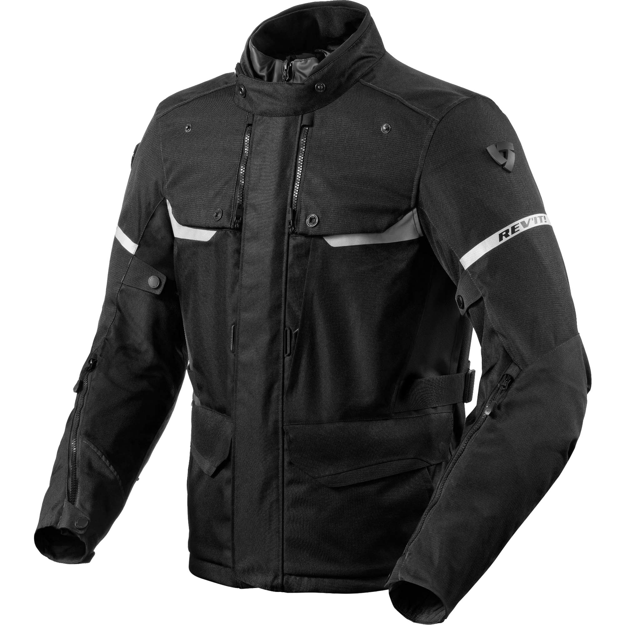 Rev'it Outback 4 H2O Textile Jacket - Black / Black by Rev'it - clearance motorcycle jacket