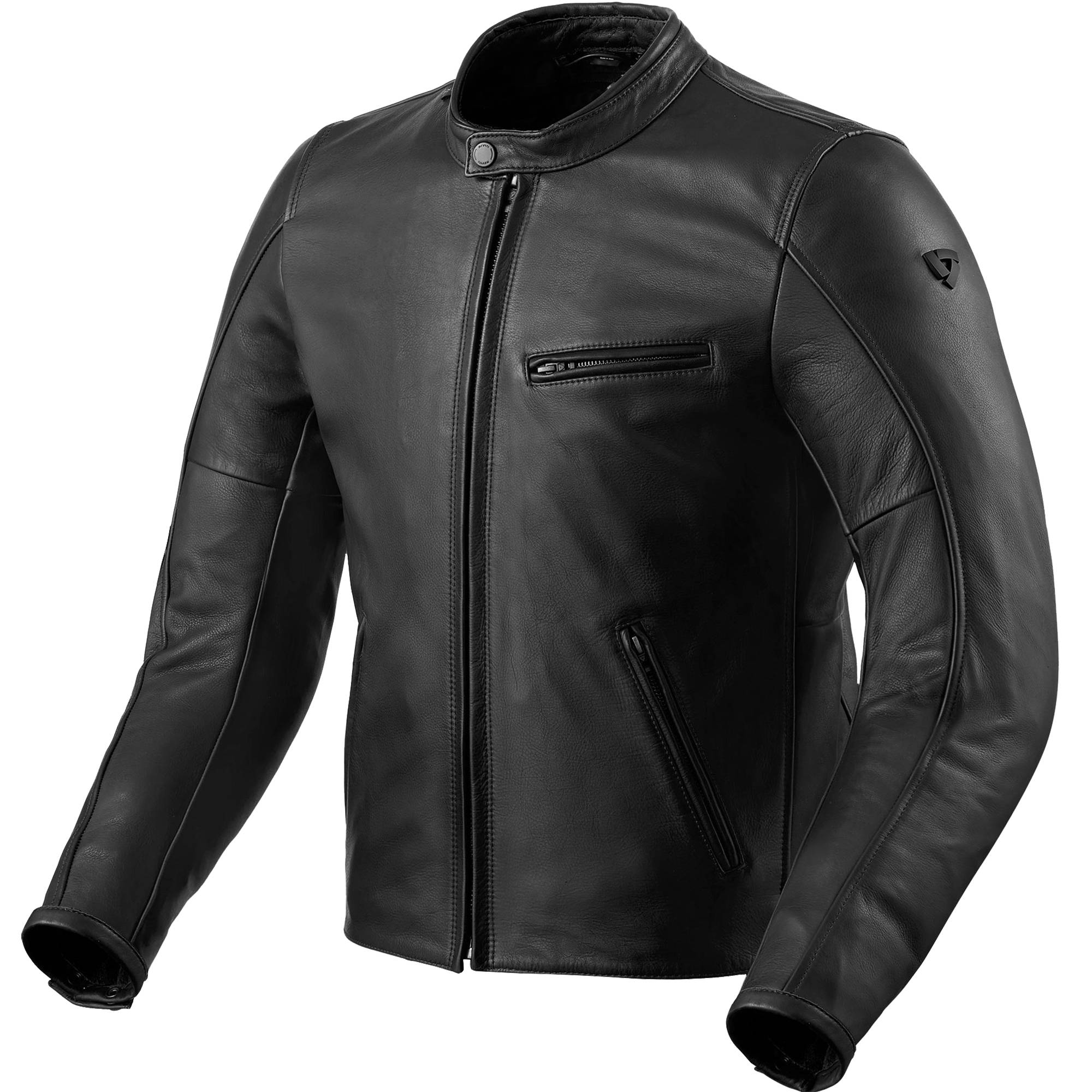 Rev'it Rino Leather Jacket - Black by Rev'it - clearance motorcycle jacket
