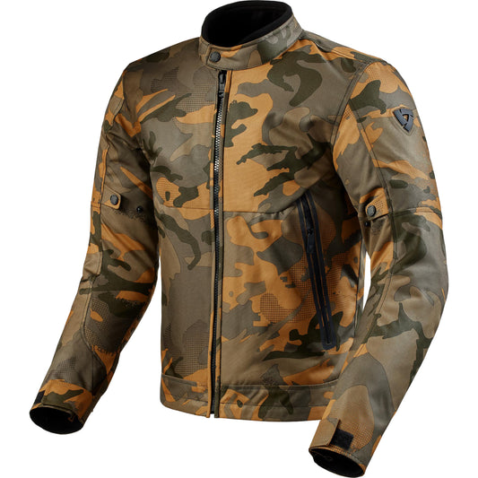 Rev'it Shade H2O Textile Jacket - Camo Breen by Rev'it - clearance motorcycle jacket
