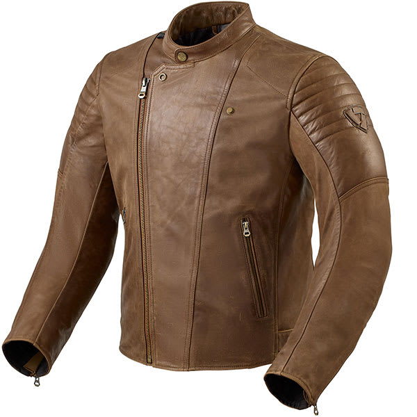 Rev'it Surgent Leather Jacket - Brown by Rev'it - clearance motorcycle jacket