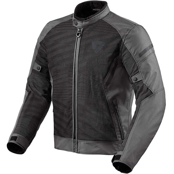 Rev'it Torque 2 H2O Textile Jacket - Black / Grey by Rev'it - clearance motorcycle jacket