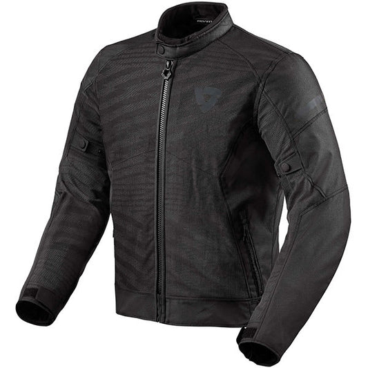 Rev'it Torque 2 H2O Textile Jacket - Black by Rev'it - clearance motorcycle jacket