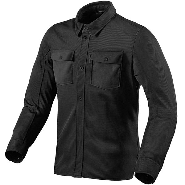 Rev'it Tracer Air 2 Overshirt - Black by Rev'it - clearance motorcycle jacket