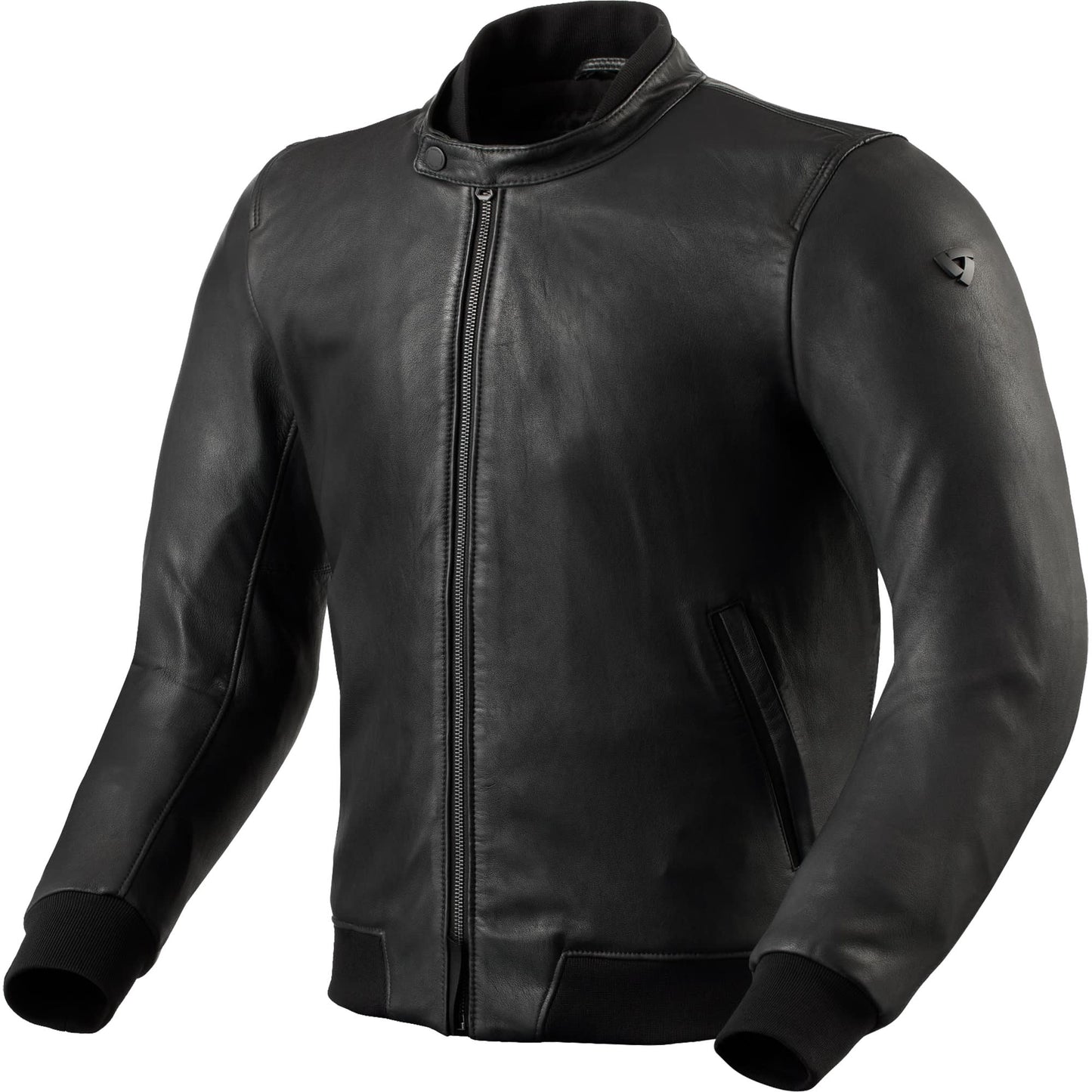Rev'it Travon Leather Jacket - Black by Rev'it - clearance motorcycle jacket
