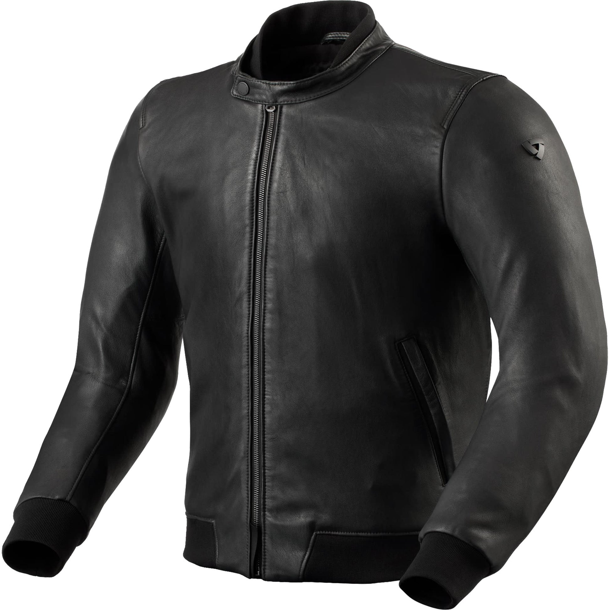 Rev'it Travon Leather Jacket - Black by Rev'it - clearance motorcycle jacket