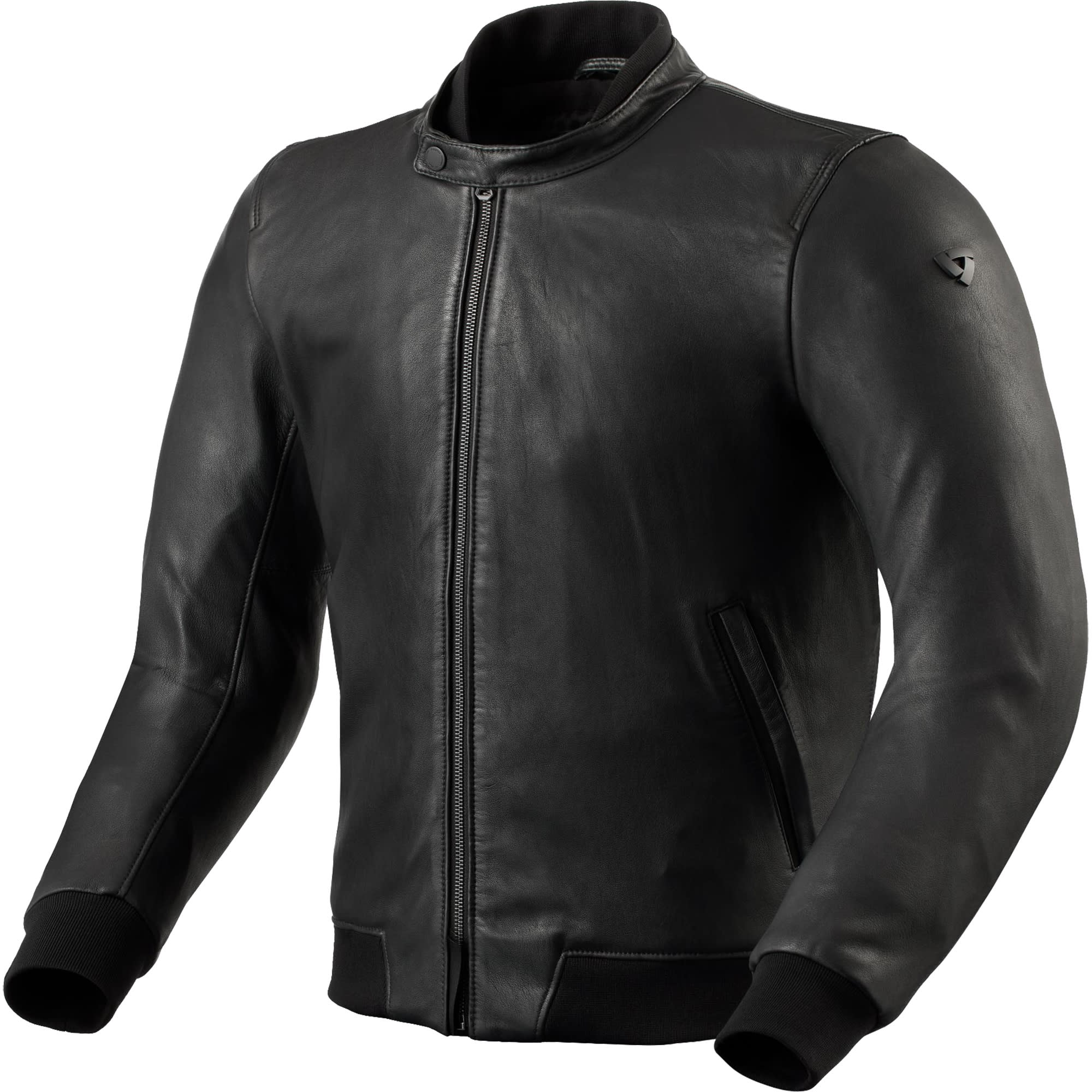 Rev'it Travon Leather Jacket - Black by Rev'it - clearance motorcycle jacket