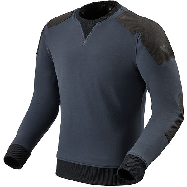 Rev'it Whitby Textile Sweater - Dark Navy by Rev'it - clearance motorcycle jacket