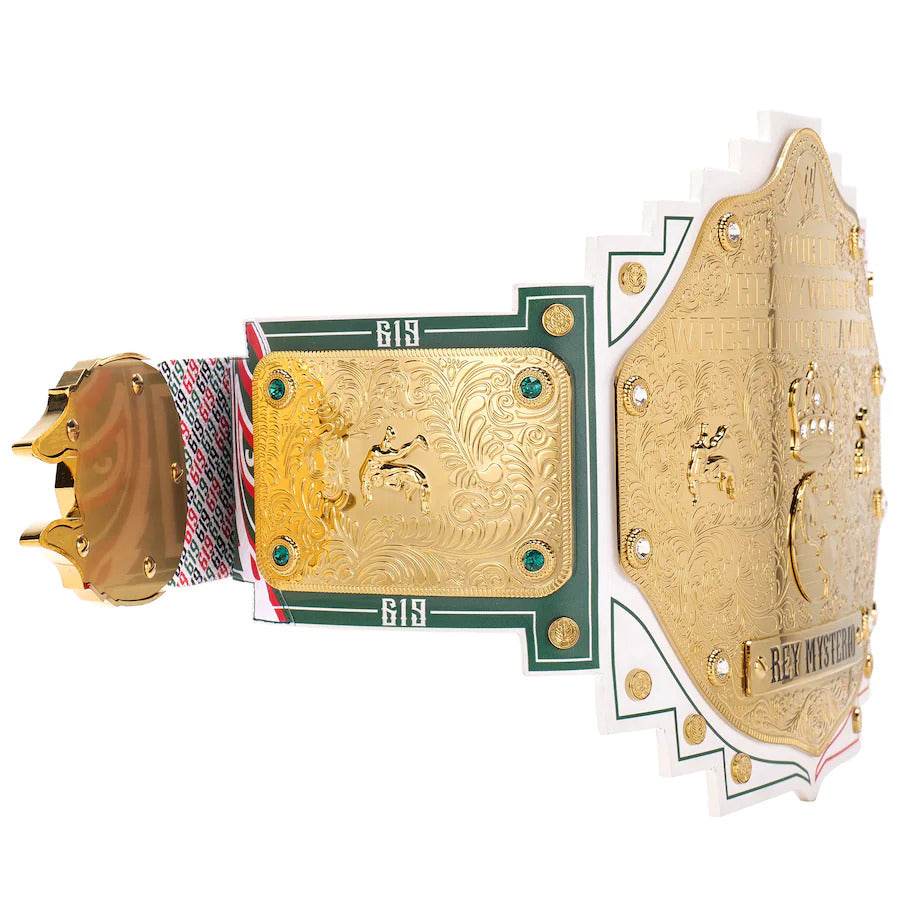 Rey Mysterio 20th Anniversary Signature Series Championship Belt - 3 | Dash Racegear