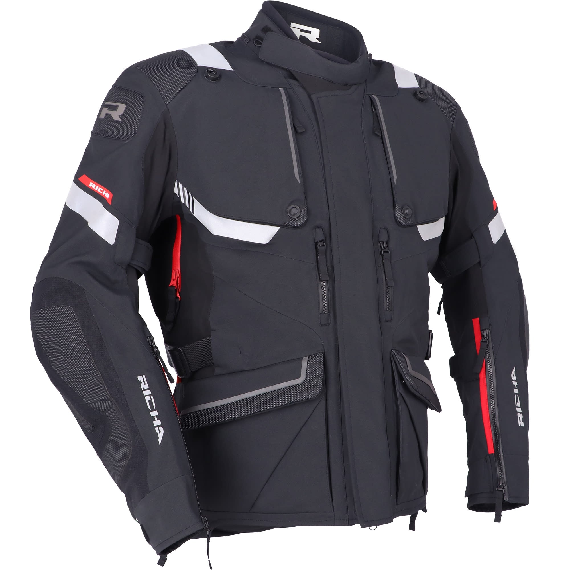 Richa Armada Gore-Tex Pro Textile Jacket - Black by Richa - clearance motorcycle jacket