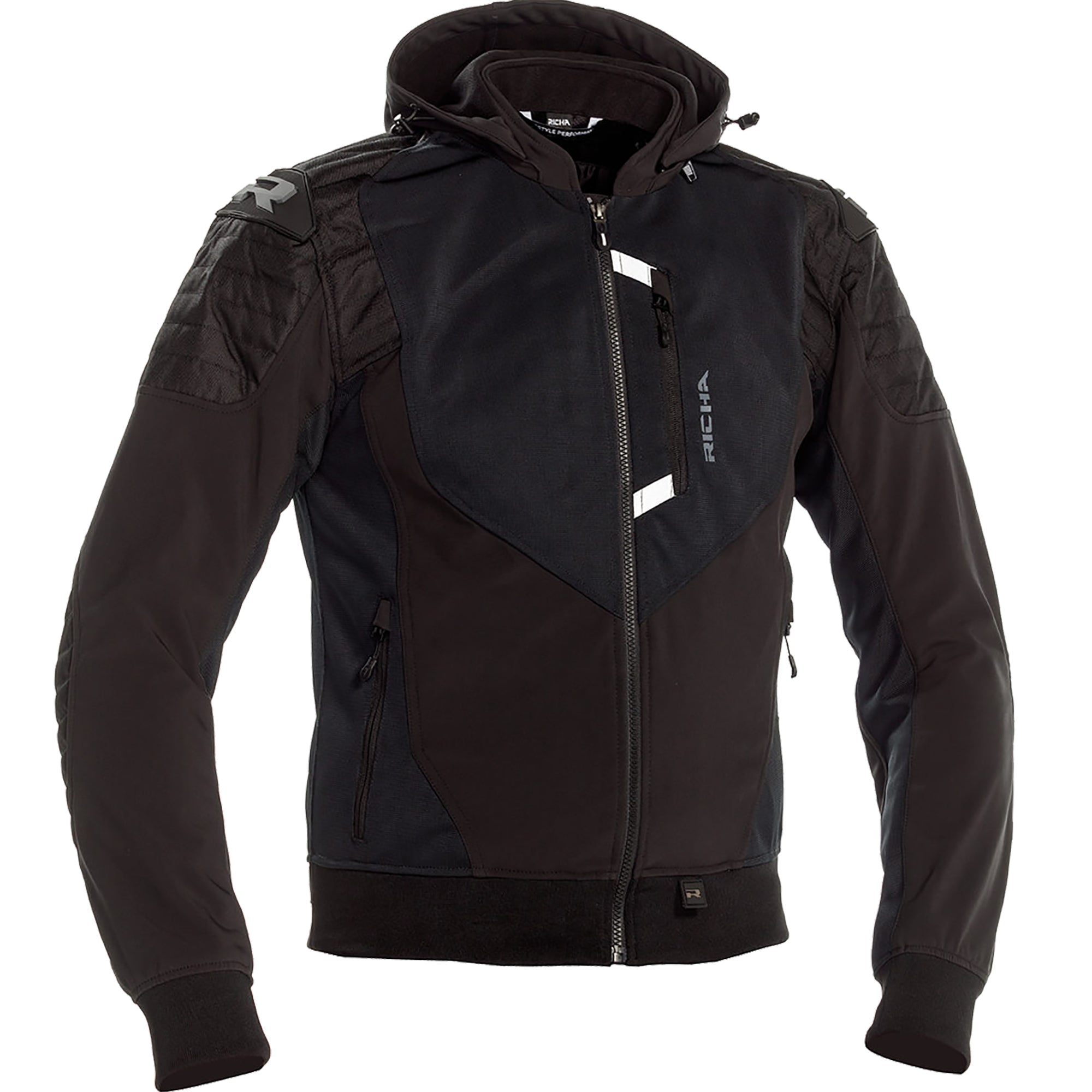 Richa Atomic Air Textile Jacket - Black by Richa - clearance motorcycle jacket